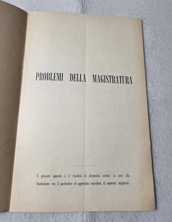 Problemi della Magistratura | Immagine Gallery 2