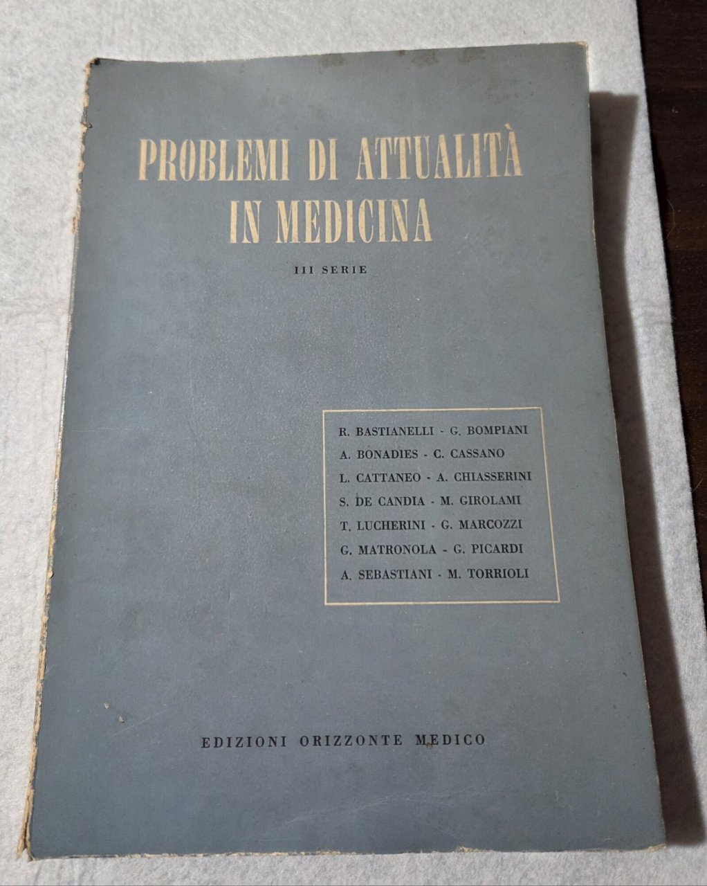 Problemi di attualita' in medicina - ( III Serie ) | Immagine principale