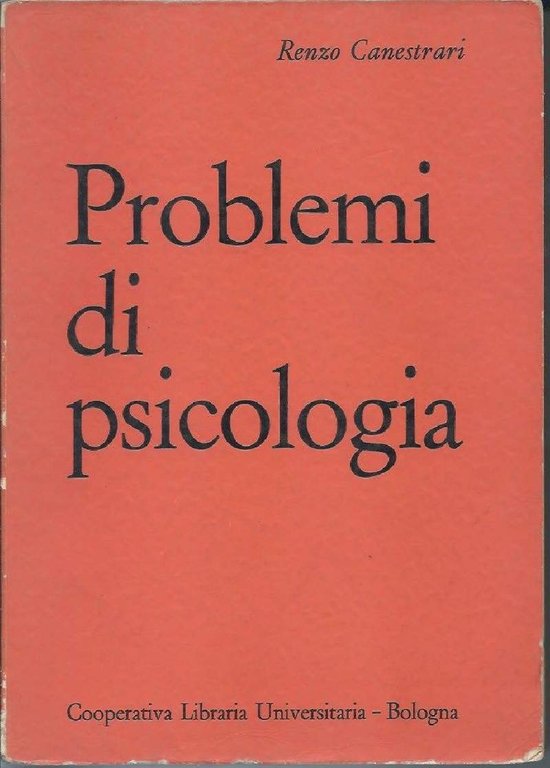 PROBLEMI DI PSICOLOGIA (1970)