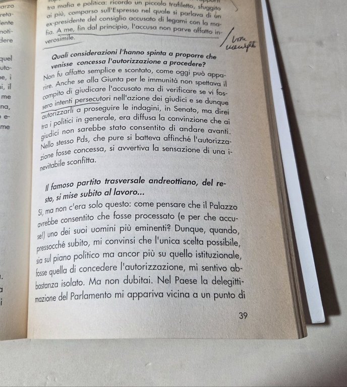 Processo Andreotti. Palermo chiama Roma