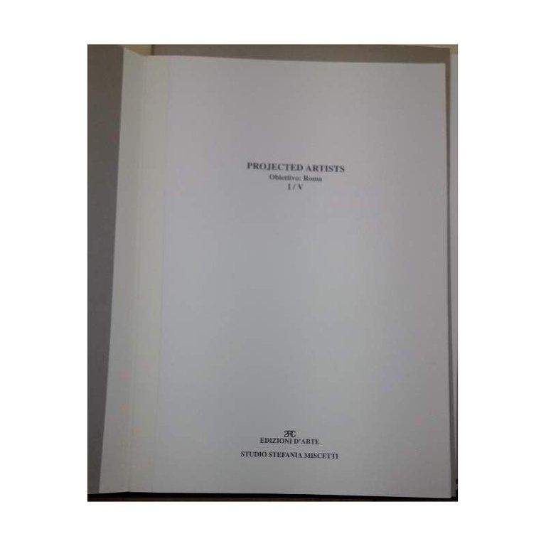 PROJECTED ARTISTS-OBIETTIVO ROMA VOL. I,II,III,IV,V/V(1995)