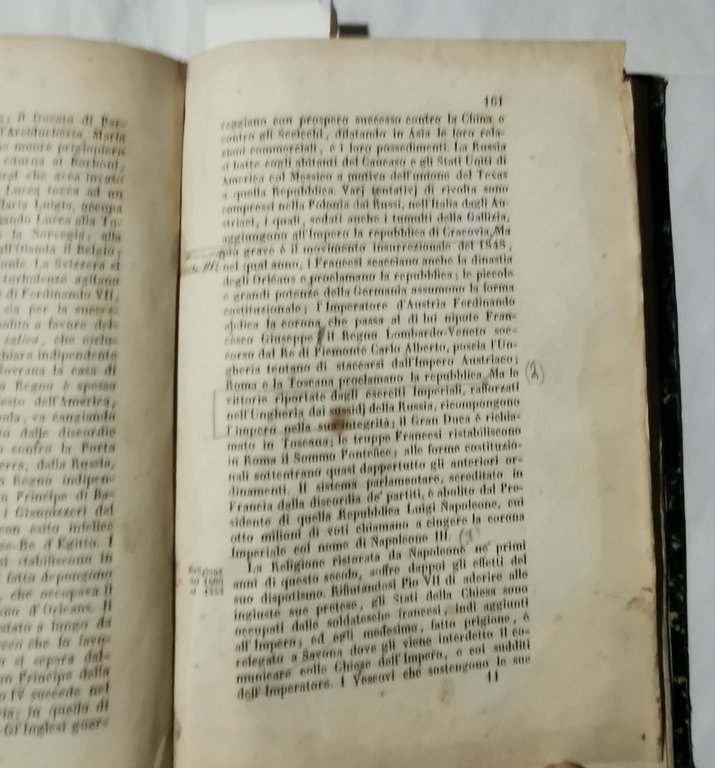 Prospetto di Storia Universale con tavole cronologiche e carte geografiche