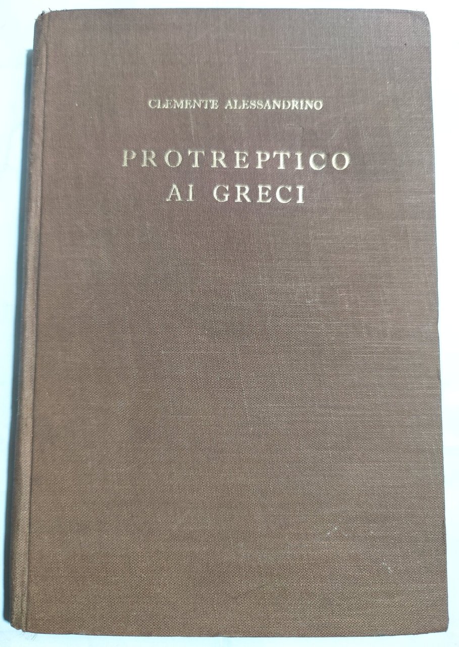 Protreptico ai greci