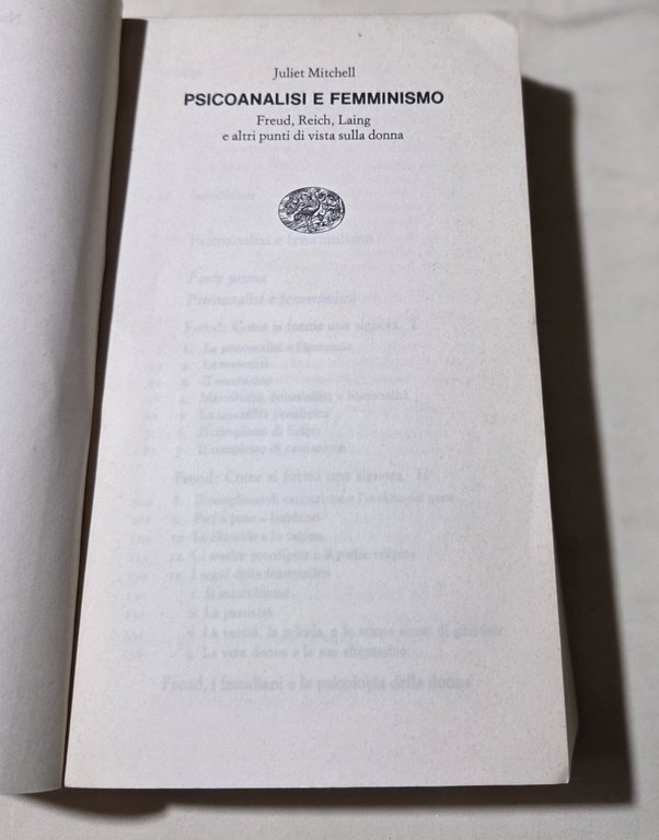 Psicanalisi e femminismo - Freud, Reich, Laing e altri punti …