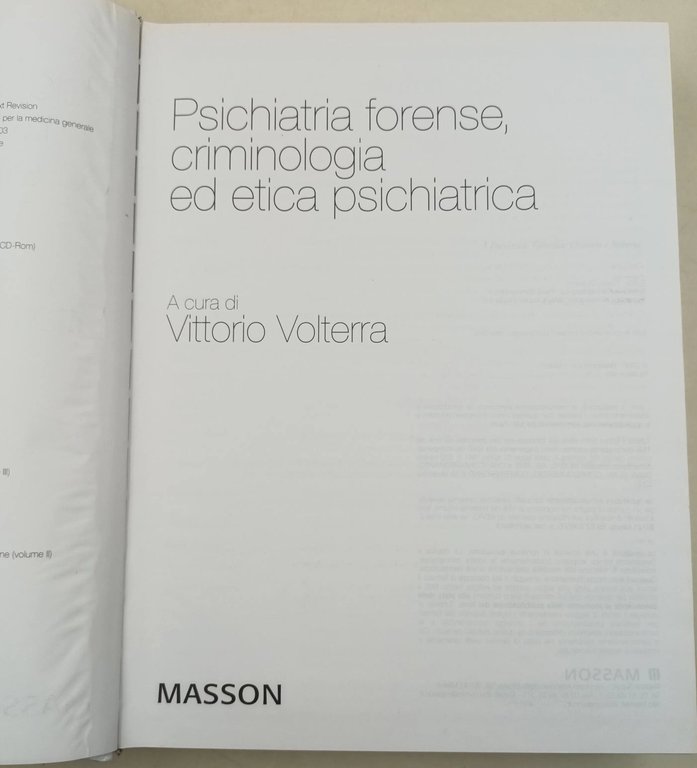 Psichiatria forense, Criminologia ed etica psichiatrica