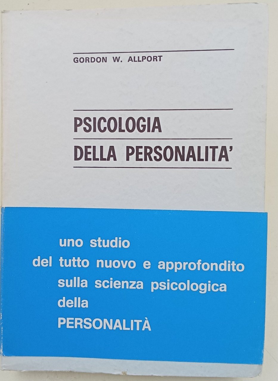 Psicologia della personalita' | Immagine principale