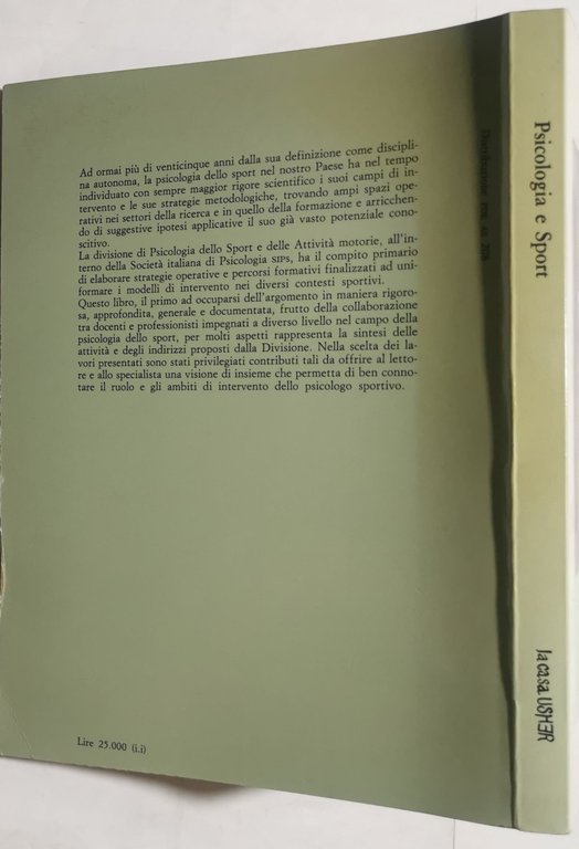Psicologia e sport- Ricerca formazione ed intervento