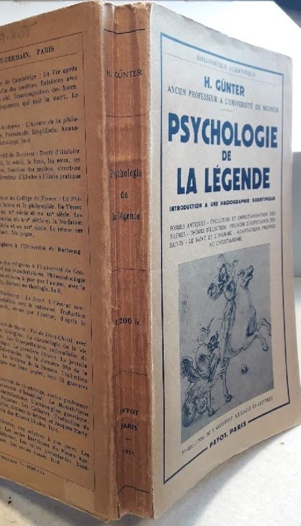 PSYCHOLOGIE DE LA LEGENDE(1954)