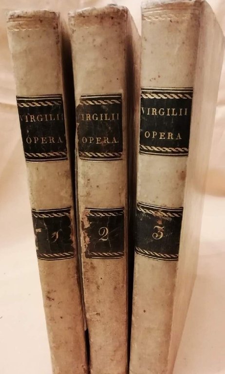 PUBLII VIRGILII MARONIS opera ad novissimam heynii editionem 3 voll. …