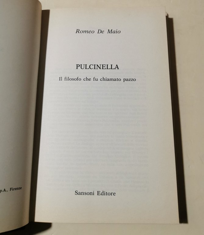 Pulcinella. Il filosofo che fu chiamato pazzo | Immagine Gallery 2