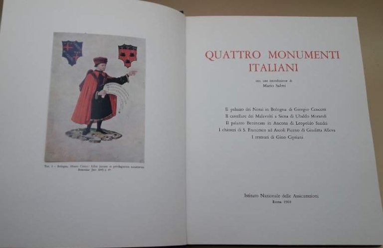 QUATTRO MONUMENTI ITALIANI(1969)