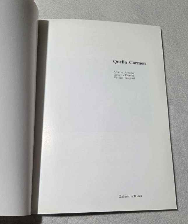 Quella Carmen | Immagine Gallery 2