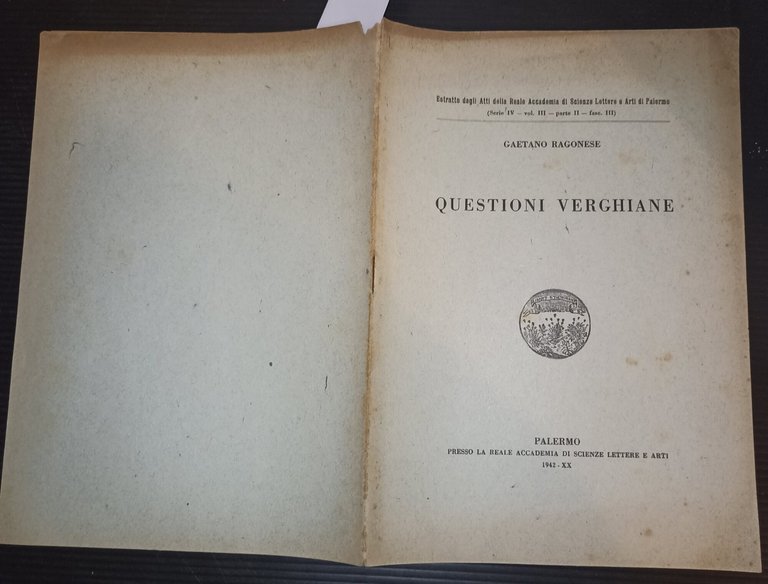 Questioni verghiane