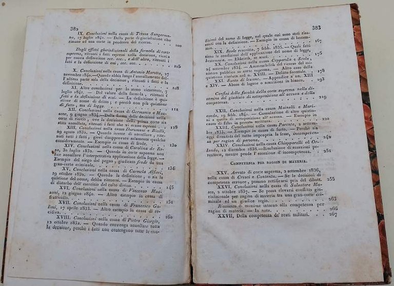 QUISTIONI DI DIRITTO TRATTATE NELLE CONCLUSIONI NE' DISCORSI ED ALTRI …