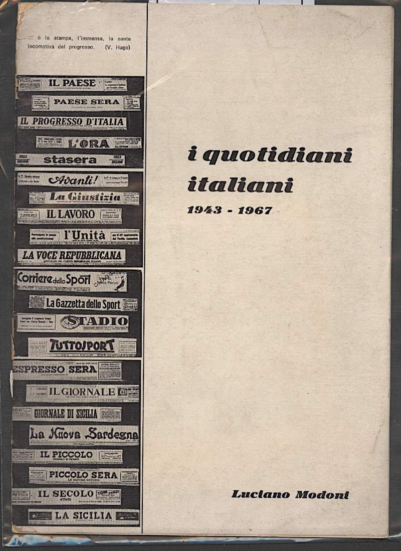 QUOTIDIANI ITALIANI 1943-1967