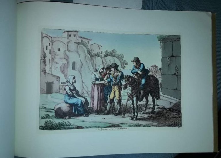 RACCOLTA DI CINQUANTA COSTUMI PITTORESCHI INCISI ALL'ACQUAFORTE DA BARTOLOMEO PINELLI …