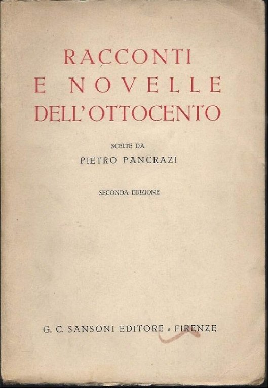 RACCONTI E NOVELLE DELL'OTTOCENTO | Immagine Gallery 2