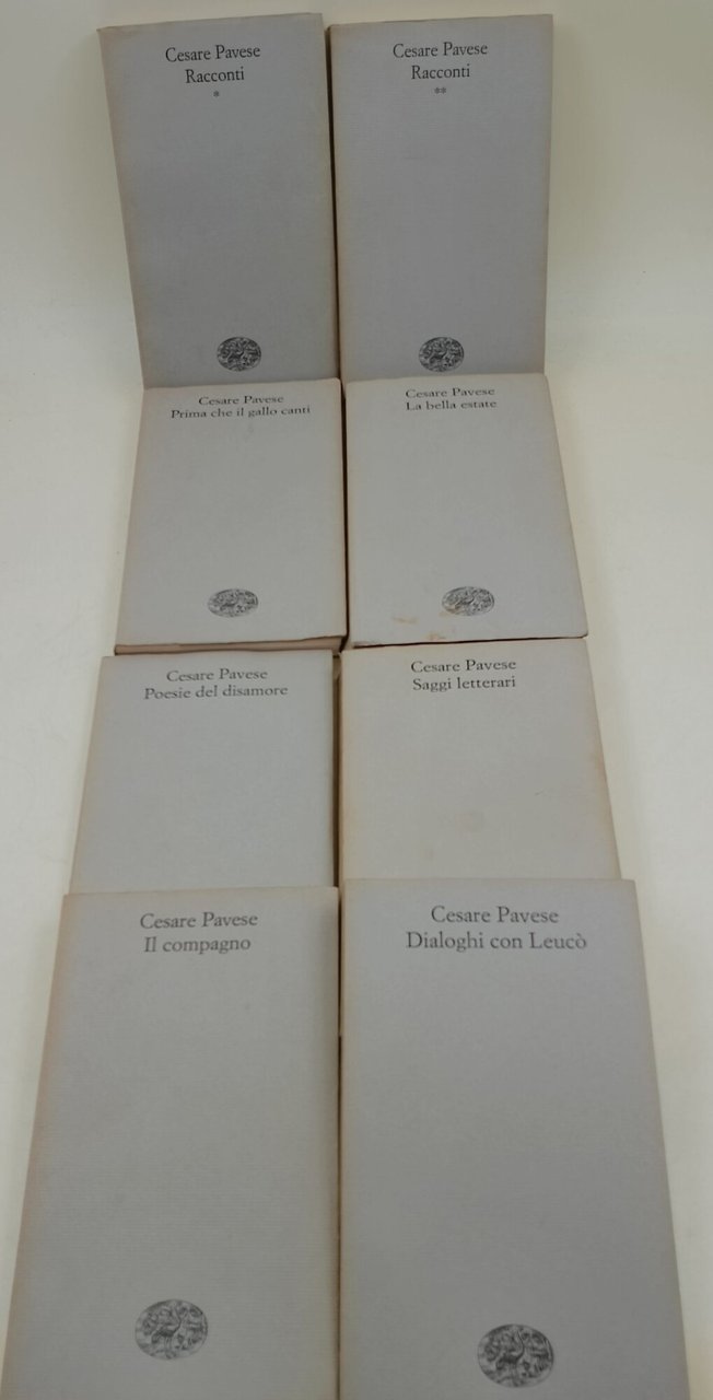 Racconto, Saggi Letterari, Poesie del disamore, La bella estate, Prima …