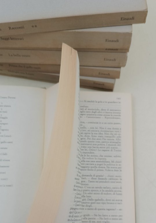 Racconto, Saggi Letterari, Poesie del disamore, La bella estate, Prima …