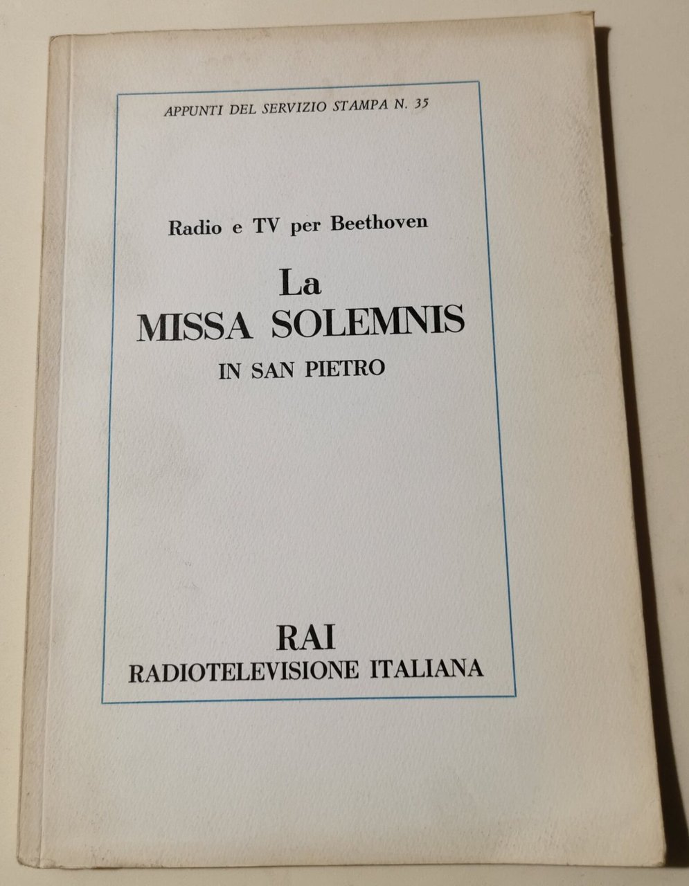 Radio e Tv per Beethoven - La Missa Solemnis in …