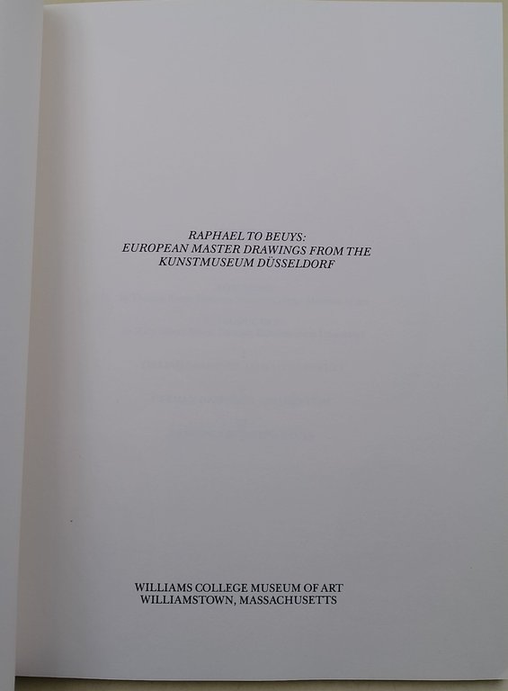 Raphael to Beuys
