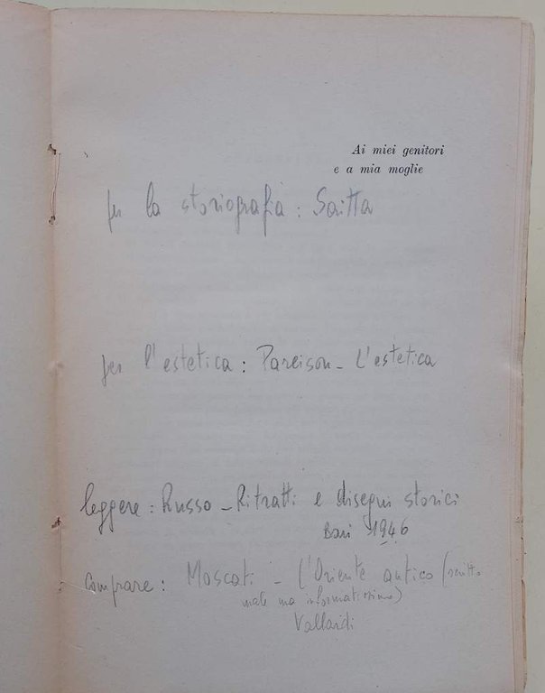 RASSEGNA BIBLIOGRAFICO-CRITICA DELLA LETTERATURA ITALIANA( 1953)