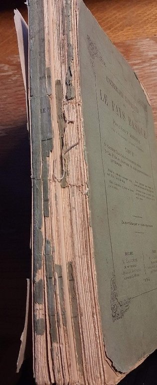 RECHERCHES HISTORIQUES SUR LE PAYS BASQUE - TOME II- 1884)