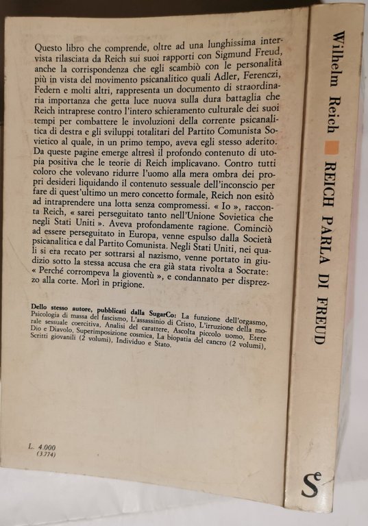 Reich parla di Freud - William Reich discute il suo …