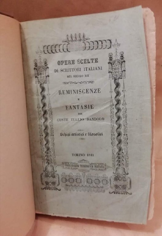 REMINISCENZE E FANTASIE (1841)