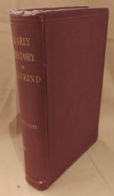 RESEARCHES INTO THE EARLY HISTORY OF MANKIND AND THE DEVELOPMENT …