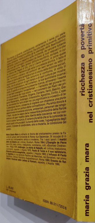 Ricchezza e povertà nel cristianesimo primitivo