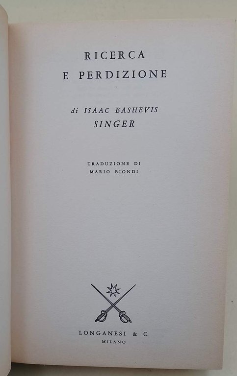 RICERCA E PERDIZIONE (1982)