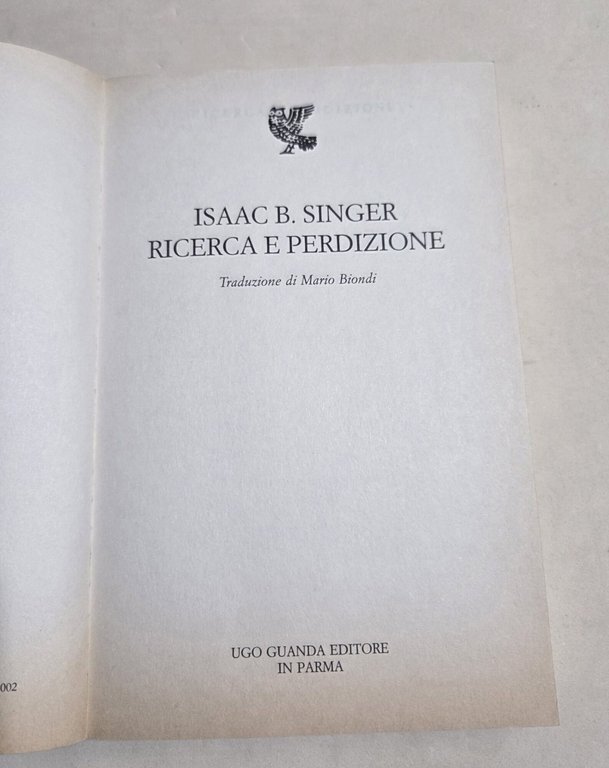 Ricerca e perdizione