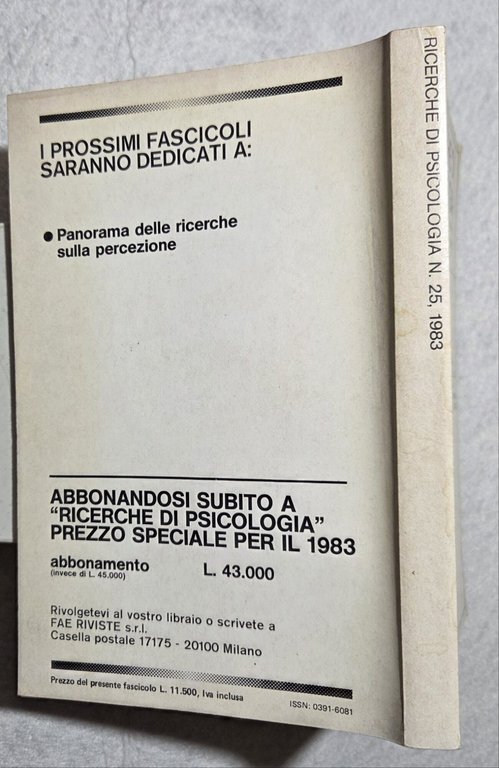 Ricerche di Psicologia - Numero speciale: La linguistica computazionale | Immagine Gallery 3
