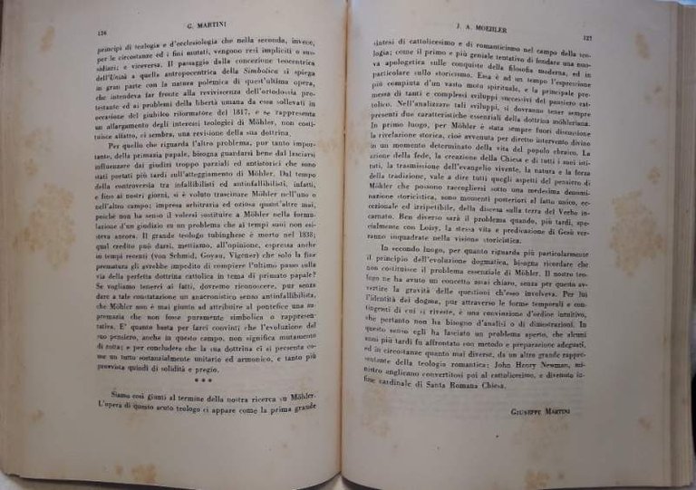 RICERCHE RELIGIOSE-RIVISTA DI STUDI STORICO.RELIGIOSI .VOL. XX- GEN-DIC 1949(LUGLIO 1950)