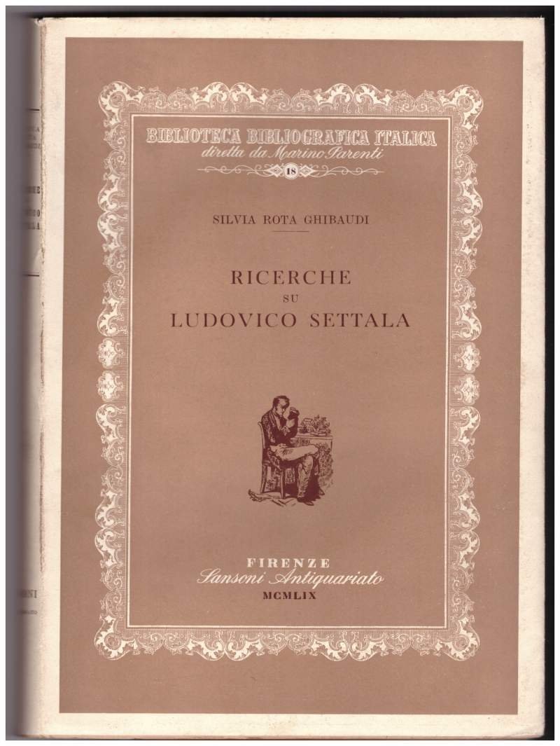 RICERCHE SU LUDOVICO SETTALA (1959)