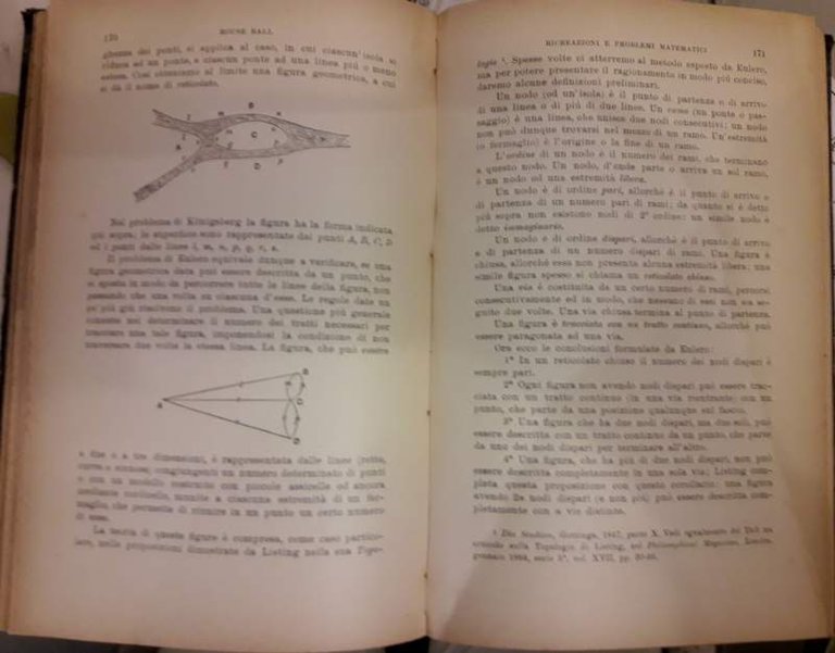 RICREAZIONI E PROBLEMI MATEMATICI DEI TEMPI ANTICHI E MODERNI(1910)