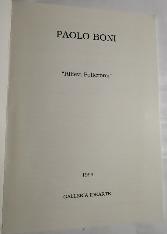 Rilievi policromi | Immagine Gallery 2