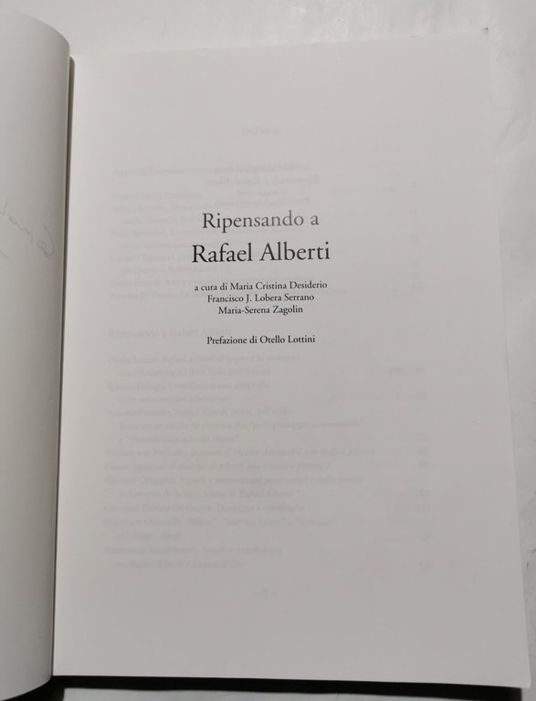 Ripensando a Rafael Alberti