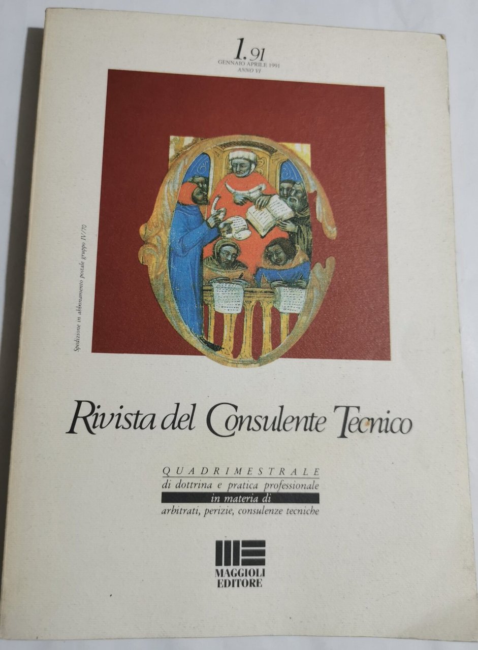 Rivista del consulente tecnico n. 1 /91