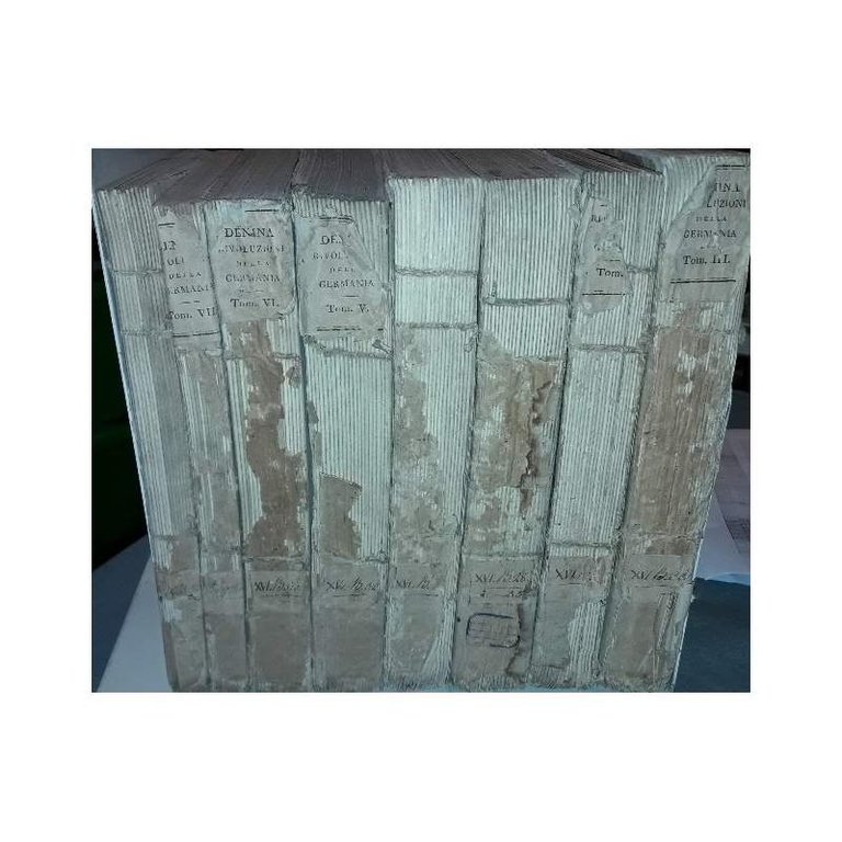 RIVOLUZIONI DELLA GERMANIA - 8 TOMI (1804)