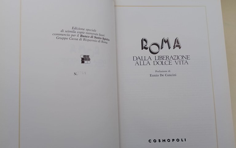 Roma- Dalla liberazione alla dolce vita