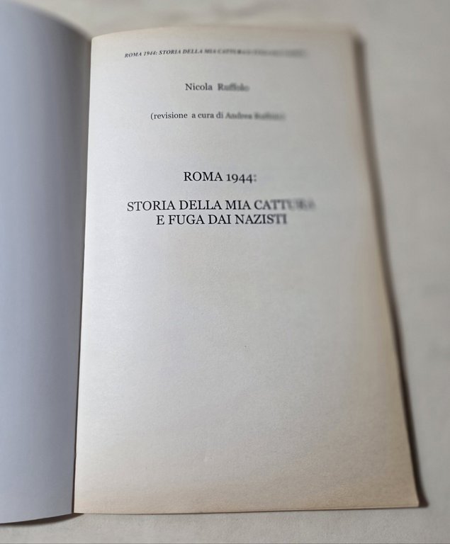 Roma 1944: storia della mia cattura e fuga dai nazisti | Immagine Gallery 2