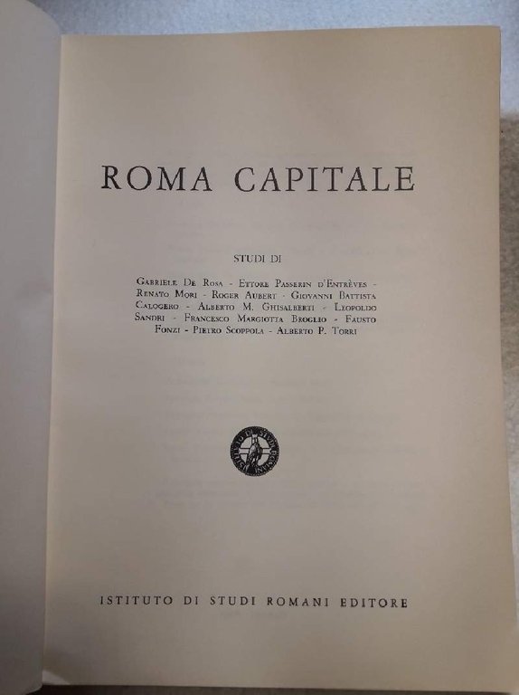ROMA CAPITALE(1972)