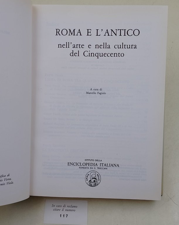 Roma e l'Antico nell'arte e nella cultura del Cinquecento | Immagine Gallery 2