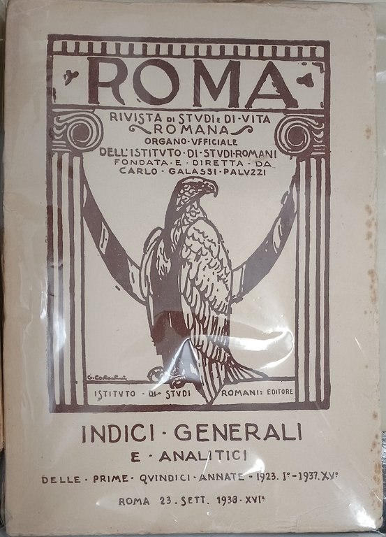 Roma-Rivista di studi e di vita romana