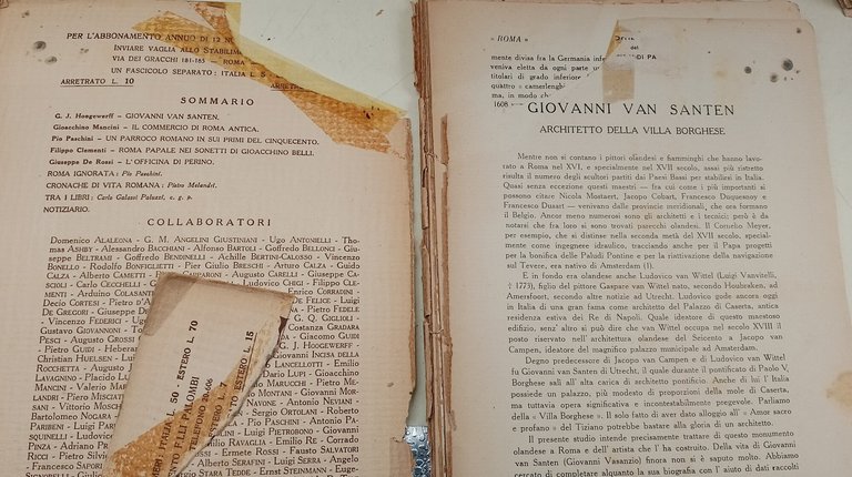 Roma-Rivista di studi e di vita romana