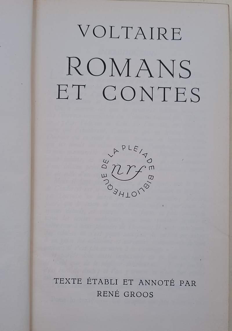 ROMANS ET CONTES -1950