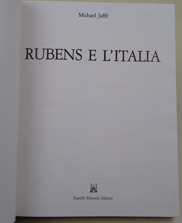 Rubens e l'Italia