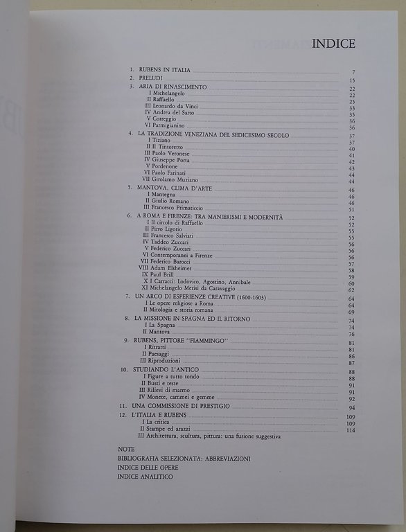 Rubens e l'Italia